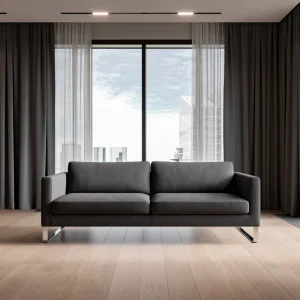 Alleen Vandaag Prostoria Sofa Elegance leren bekleding Tundra 11 Sofa versie Elegance 3 zits B 200 cm